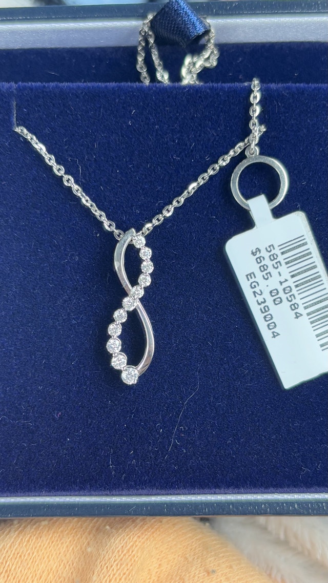 Diamond necklace - photo 3