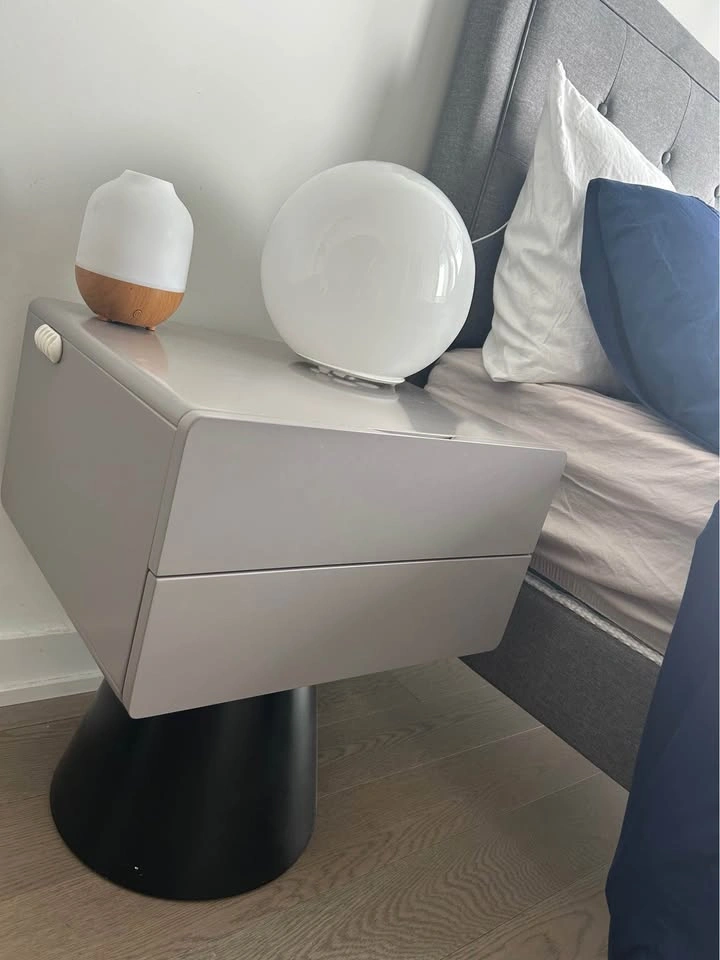 Modern gray nightstand - photo 3