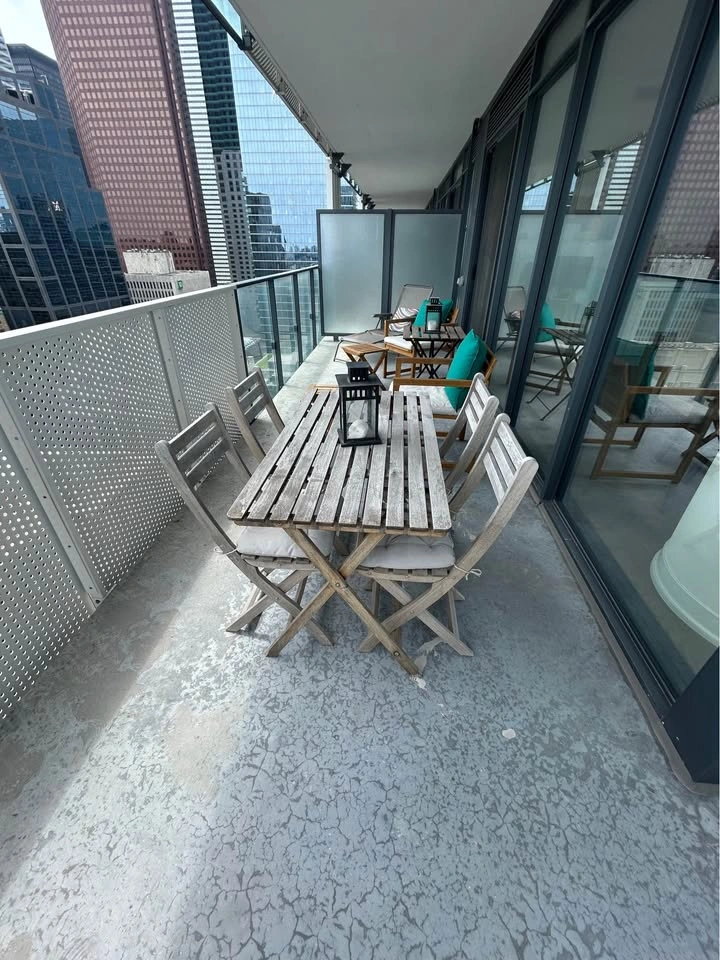 Outdoor Dining Set with 4 Chairs - photo 2