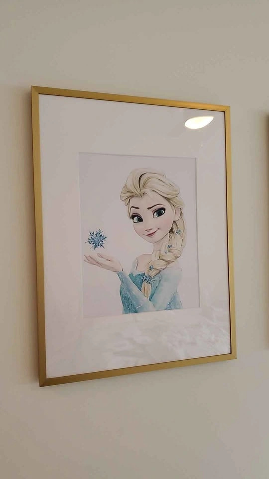 Beautiful Frozen Princess Art Set of 3 - photo 3