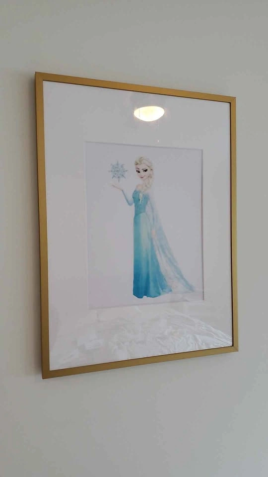 Beautiful Frozen Princess Art Set of 3 - photo 4