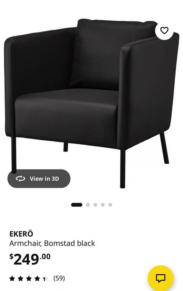 IKEA Ekero arm chair - photo 4