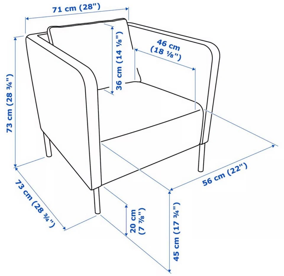 IKEA Ekero arm chair - photo 5