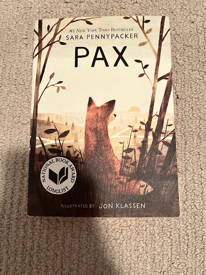 Pax by Sarra Pennypacker Novel Book