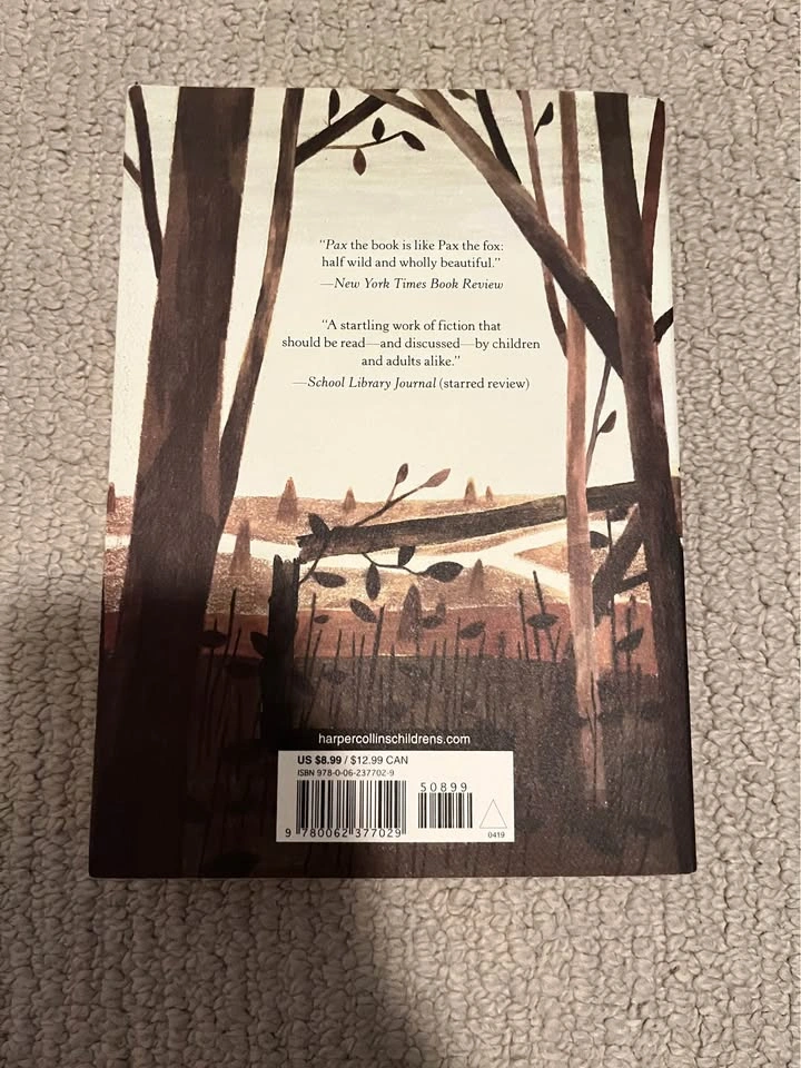 Pax by Sarra Pennypacker Novel Book - photo 2