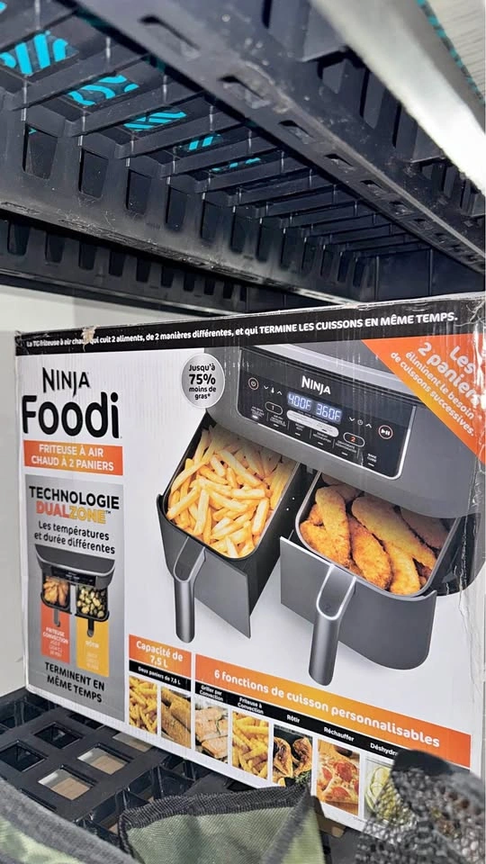 Ninja Foodi 2-Basket Air Fryer (Brand new in box)