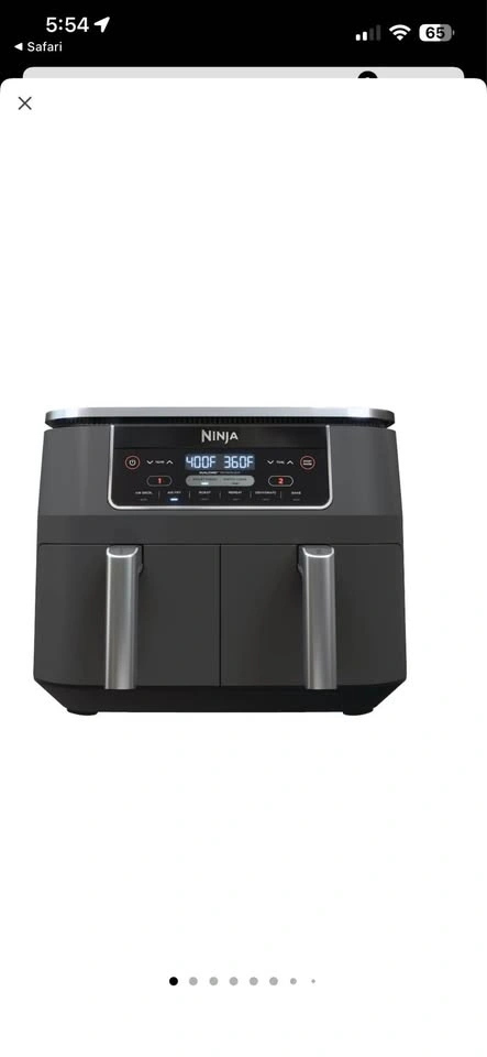 Ninja Foodi 2-Basket Air Fryer (Brand new in box) - photo 4