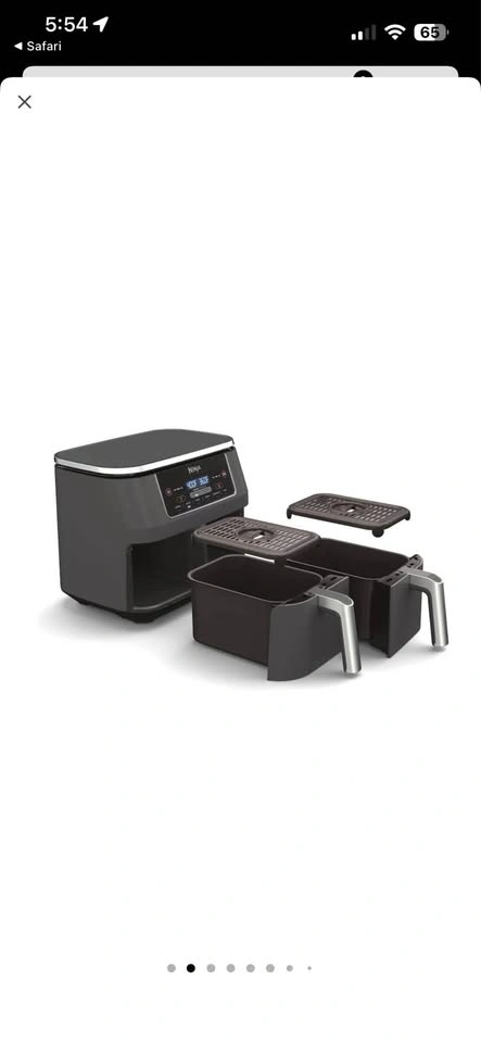 Ninja Foodi 2-Basket Air Fryer (Brand new in box) - photo 5