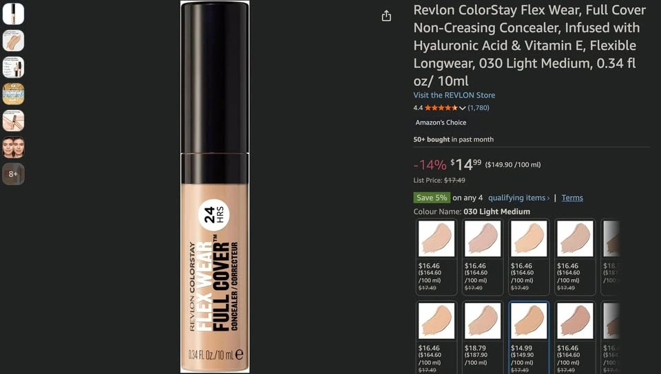 Revlon ColorStay Full Coverage Concealer - photo 3