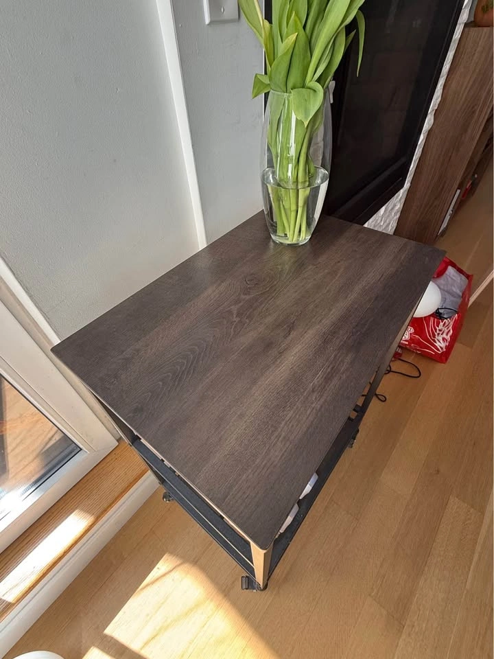 Dark Walnut Bar Cart - photo 2