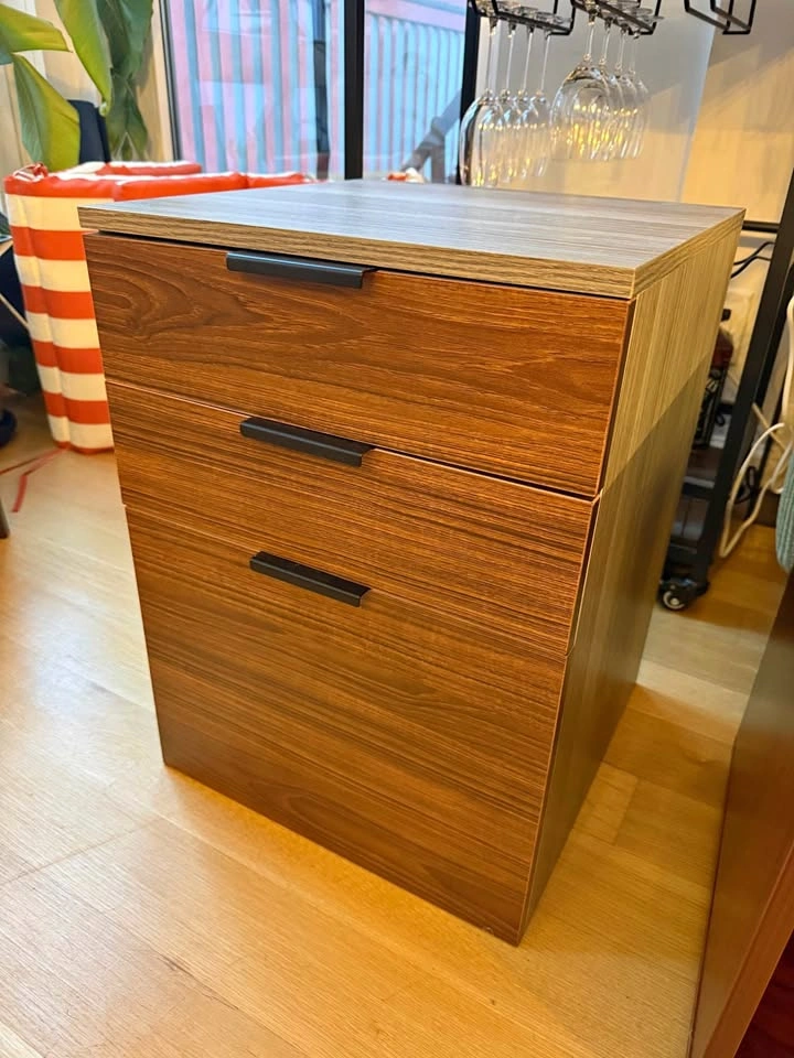Short Walnut Cabinet