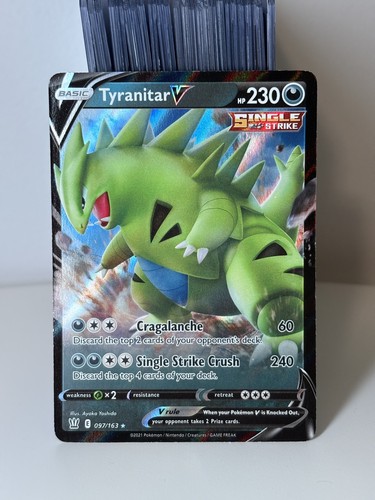 Tyranitar V 097/163 Swsh05: Battle Styles Holo