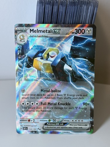 Melmetal ex 153/197 SV03: Obsidian Flames Holo