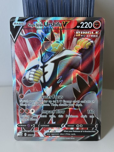 Single Strike Urshifu V (Full Art) 150/163 Swsh05: Battle Styles
