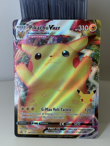 Pikachu VMAX SWSH062 Sword & Shield Promo Card Holo