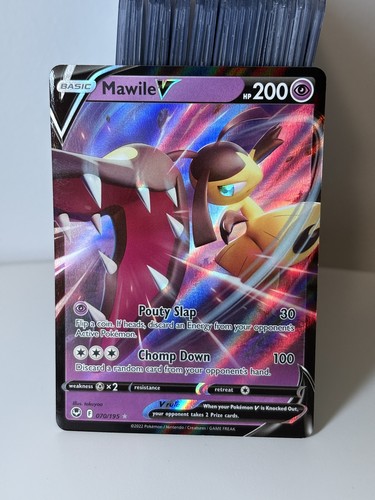 Mawile V 070/195 Swsh12: Sword & Shield - Silver Tempest Holo