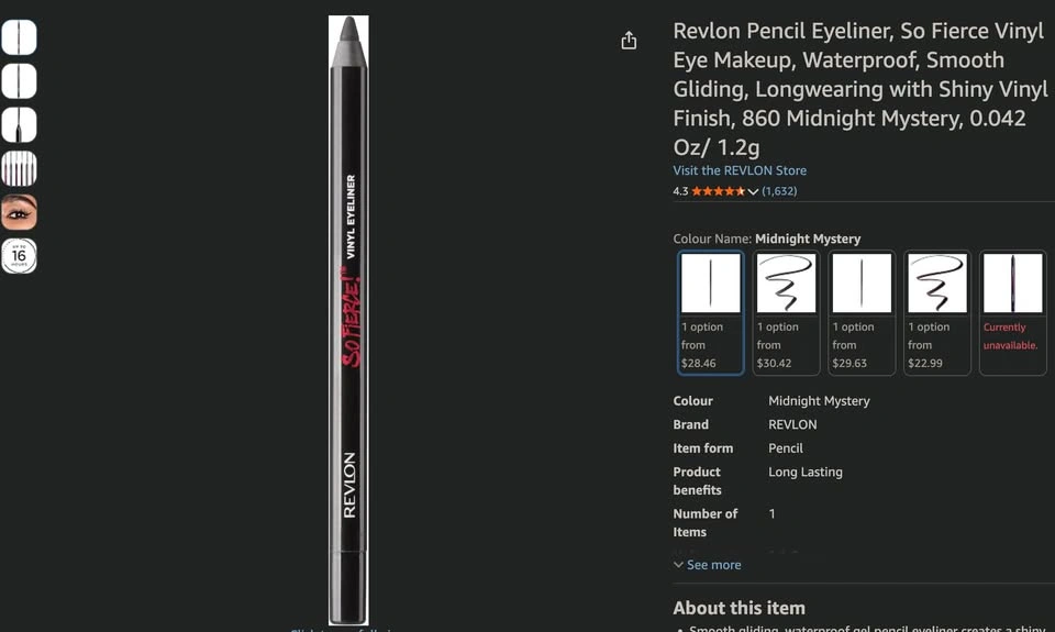 Revlon So Fierce Vinyl Eyeliner - photo 2