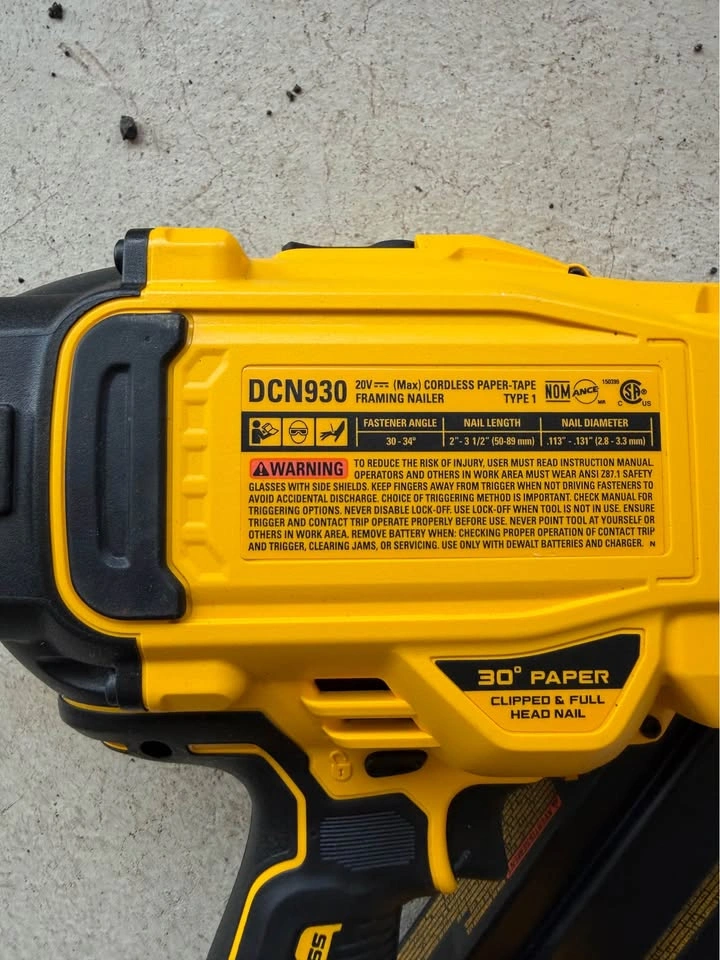 Dewalt Nail Gun - photo 3