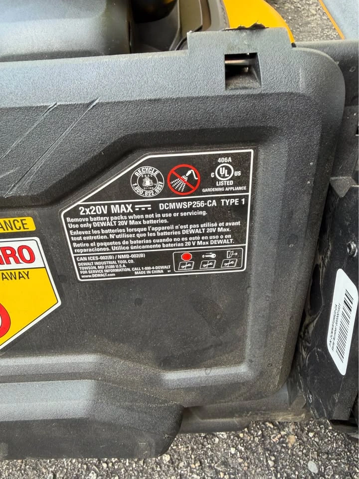 Dewalt Self-Propelled Lawn Mower - photo 4