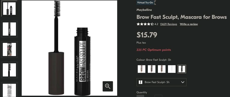 Maybelline New York Brow Fast Sculpt Mascara Gel - photo 2