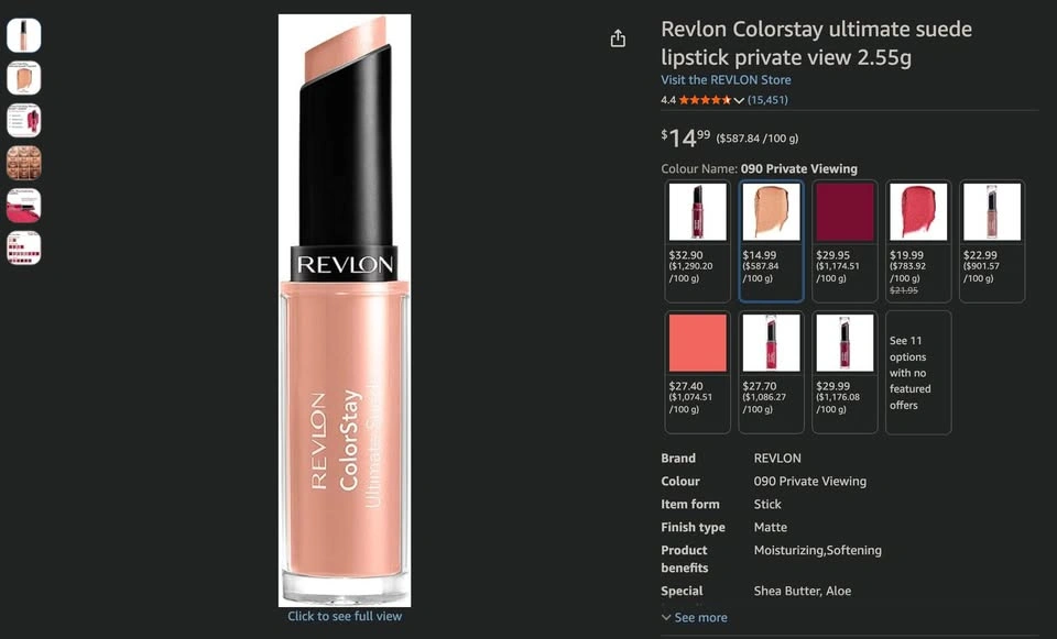 Revlon ColorStay Ultimate Suede Lipstick - photo 3