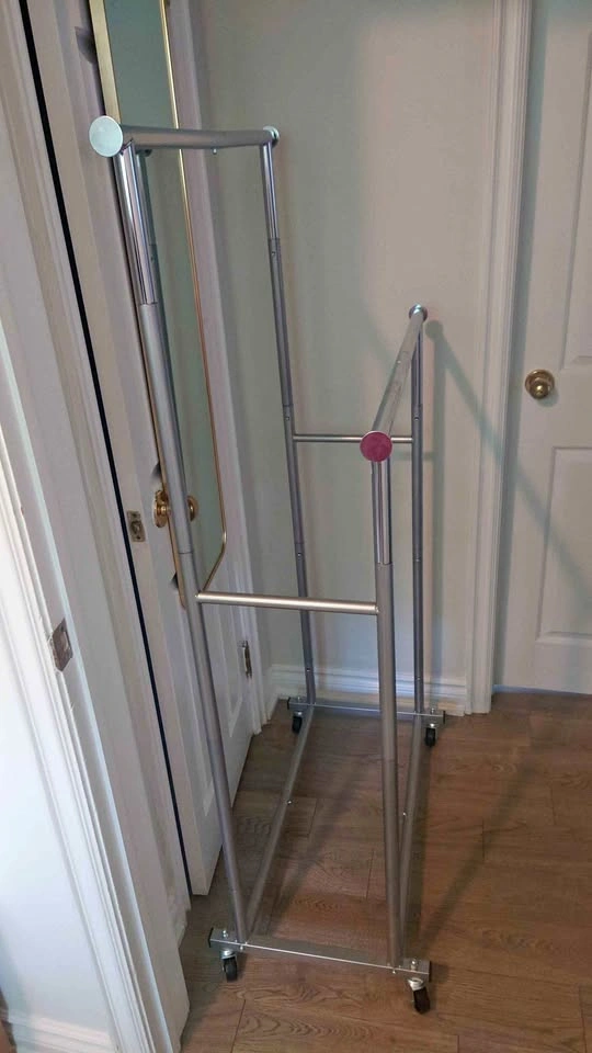 Double Clothing Rack