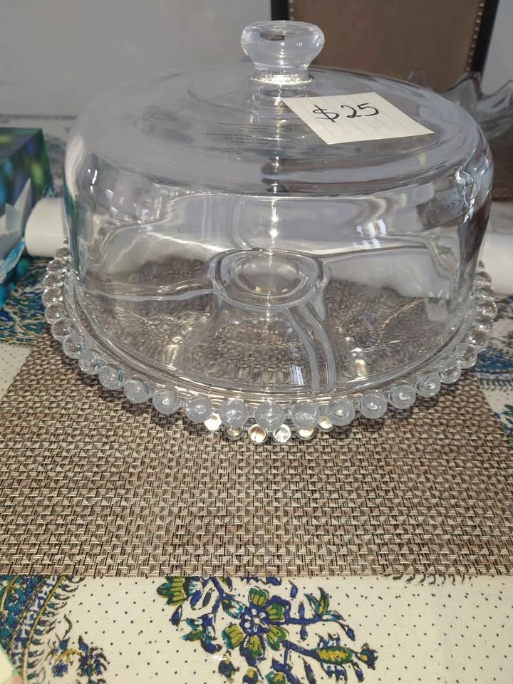 Glass Cake stand - photo 2