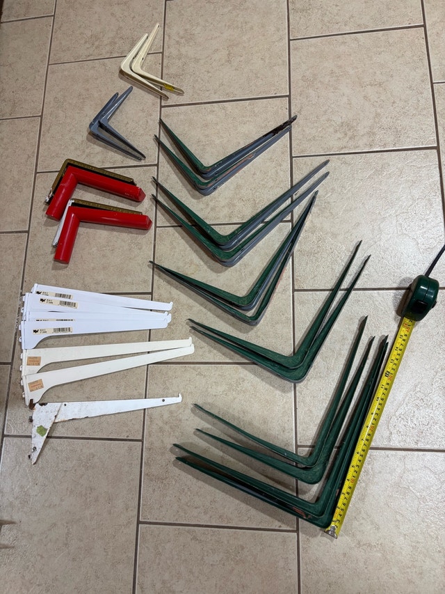Assorted Floating Shelf Brackets
