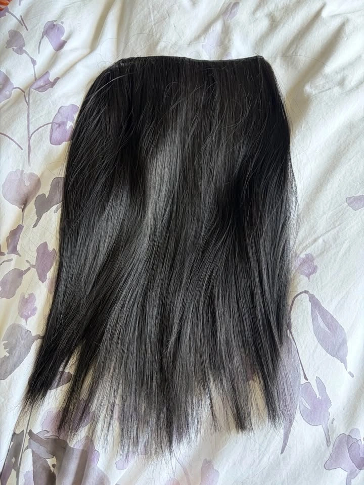 That Hair 18” Dark Brown Synthetic Halo Extension Straight - photo 2