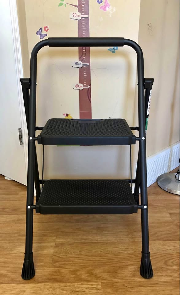 Brand New, Sturdy & Foldable 2-Step Ladder - Great Deal!