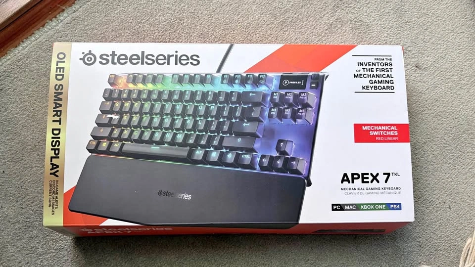 STEELSERIES Apex 7 TKL (80%) Gaming Keyboard