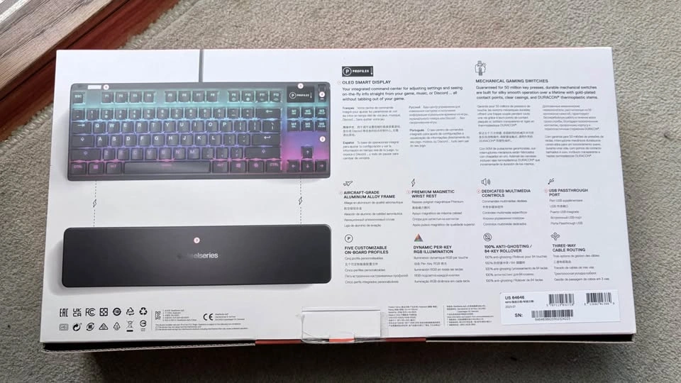 STEELSERIES Apex 7 TKL (80%) Gaming Keyboard - photo 4