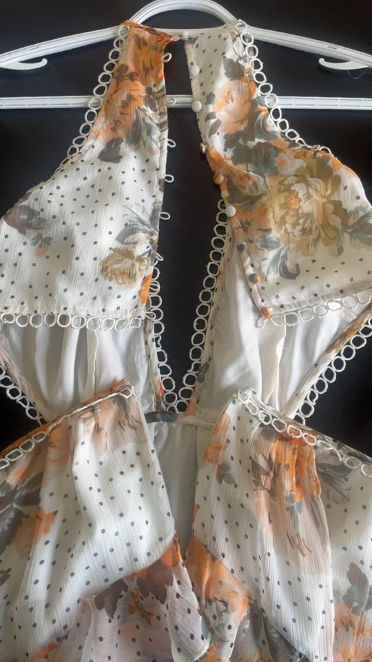 Maxi floral print dress size 8 - photo 2