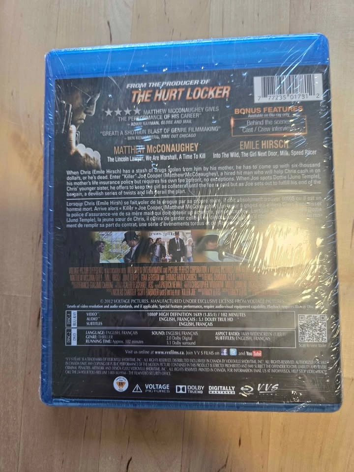 Killer Joe (New Blu-Ray/DVD) - photo 2