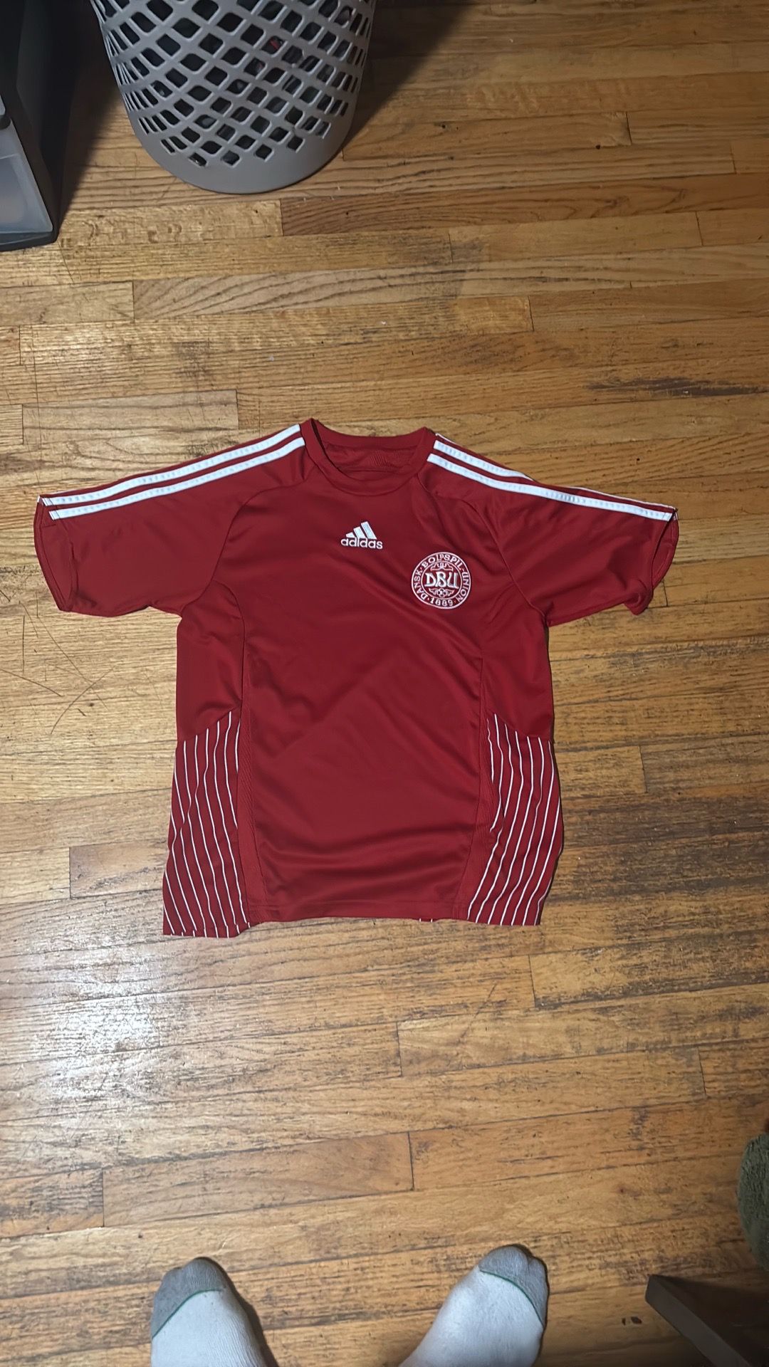 Adidas Denmark 2008-10 home jersey
