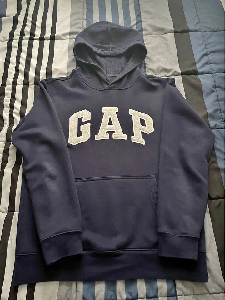 Navy Gap Hoodie