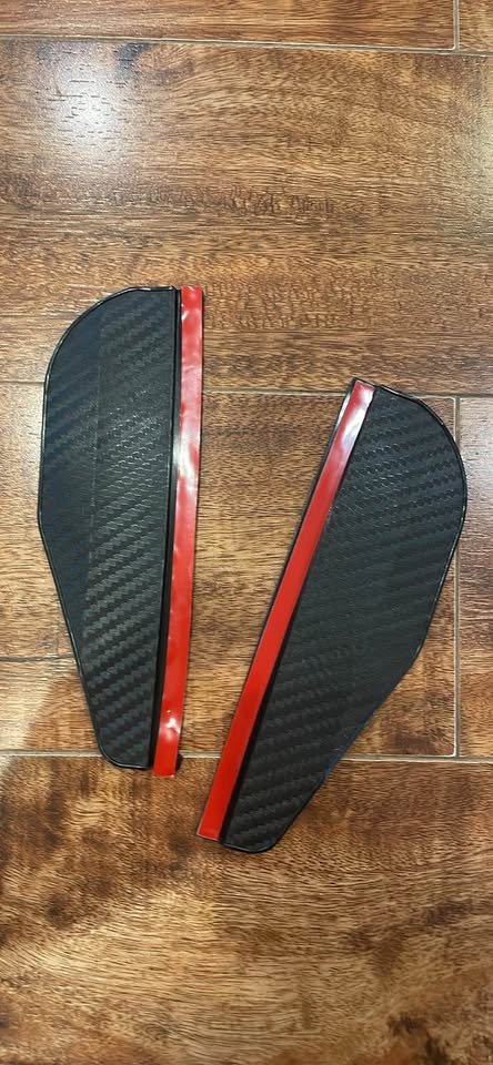 Car Side Mirror Rain Deflector Guards - photo 2