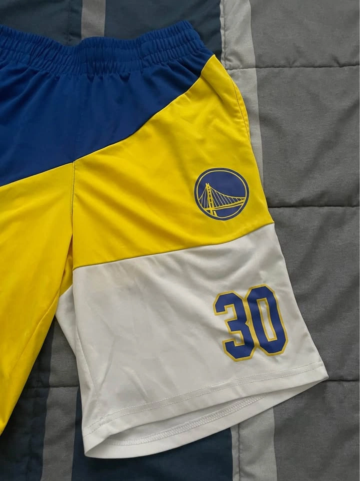 NBA Men’s Golden State Warriors Curry Shorts - photo 3