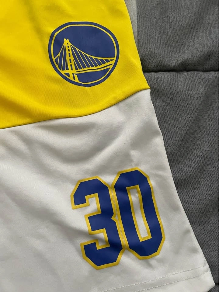 NBA Men’s Golden State Warriors Curry Shorts - photo 4