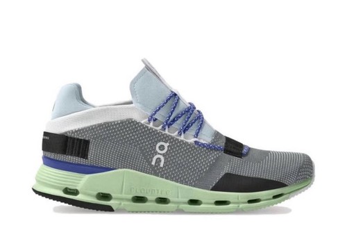 On Cloudnova Rock Meadow Men’s Gray/Green Sneakers - photo 2