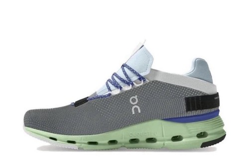On Cloudnova Rock Meadow Men’s Gray/Green Sneakers - photo 3