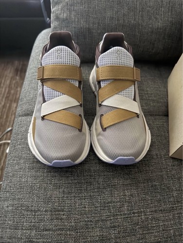 On Cloudnova Wrap Men’s Gray/White/Tan/Purple Sneakers - photo 5