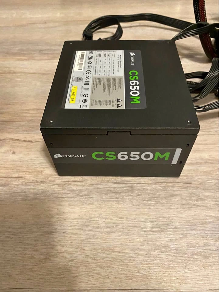 Corsair 650 Watt Semi Modular PSU
