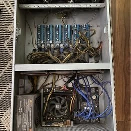 FREE Mining Cases - X4 NO GPU/RAM/PSU
