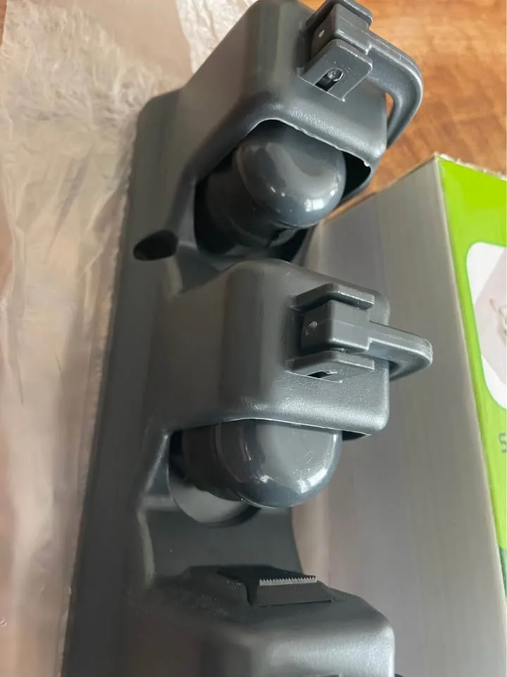 Wall Mount Storage Broom, Mop Holder or Tool Organizer image indicator(2)