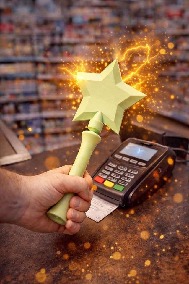 Fairy Pay Wand – Made for Fairies & Funny People