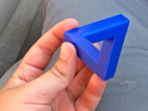 3D Printed Penrose Impossible Triangle