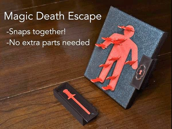 Magic Death Escape Prop Puzzle