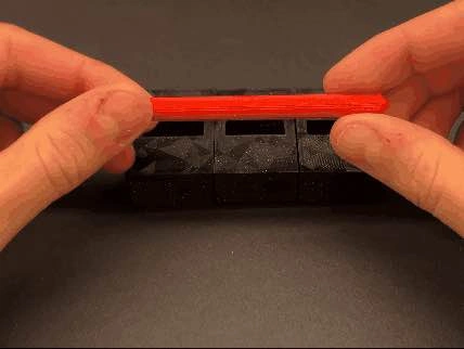 Cool Black Red 3D Printed Puzzle Toy - photo 3