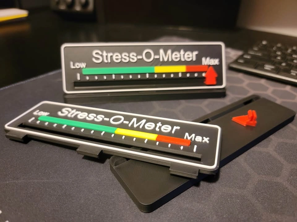 Stress-O-Meter Desk Accessory - photo 2